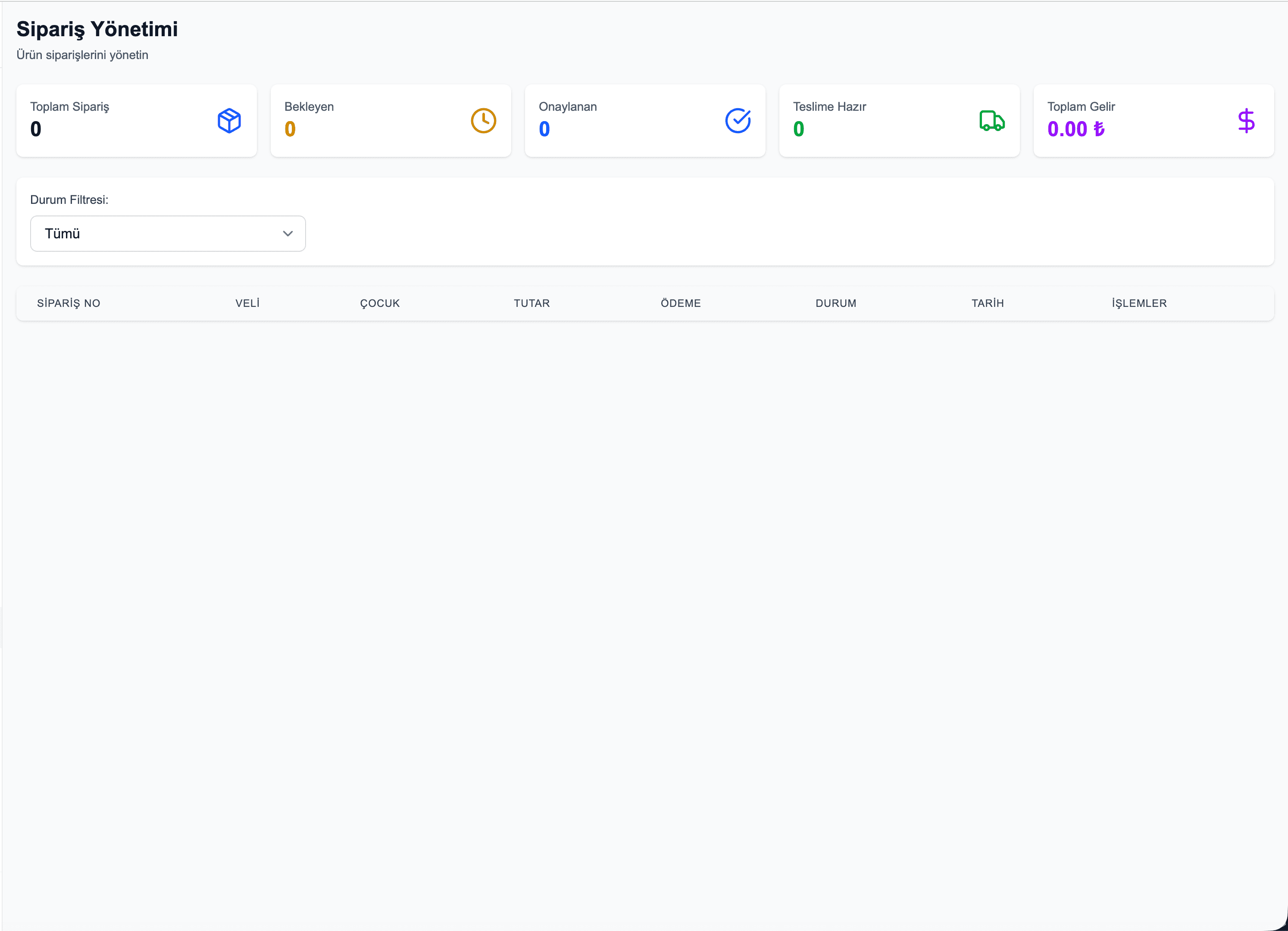 Mağaza Entegrasyonu - Ekran 1